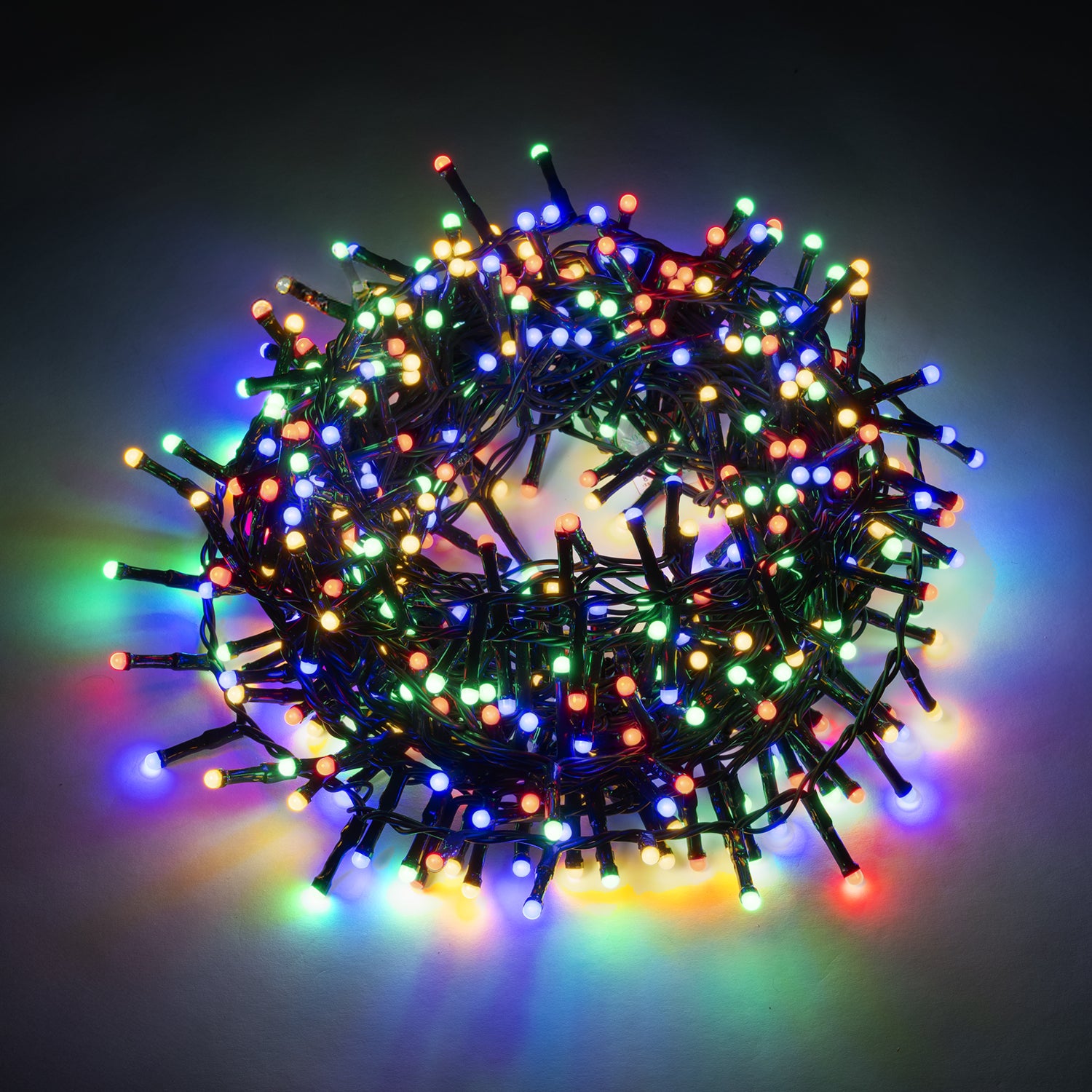 DICTROLUX - Catena Luminosa 500 LED Multicolor Soft MiniPearl 12,5 metri
